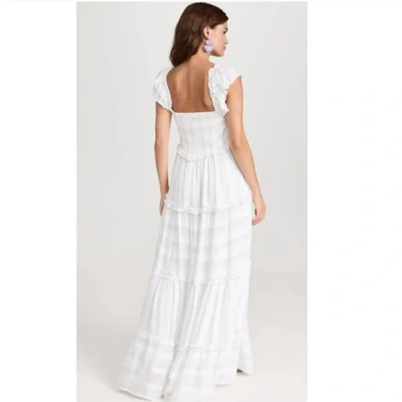 NWT PQ SWIM Victoria Cover-Up Dress Water Lily Size Small - Picture 2 of 7